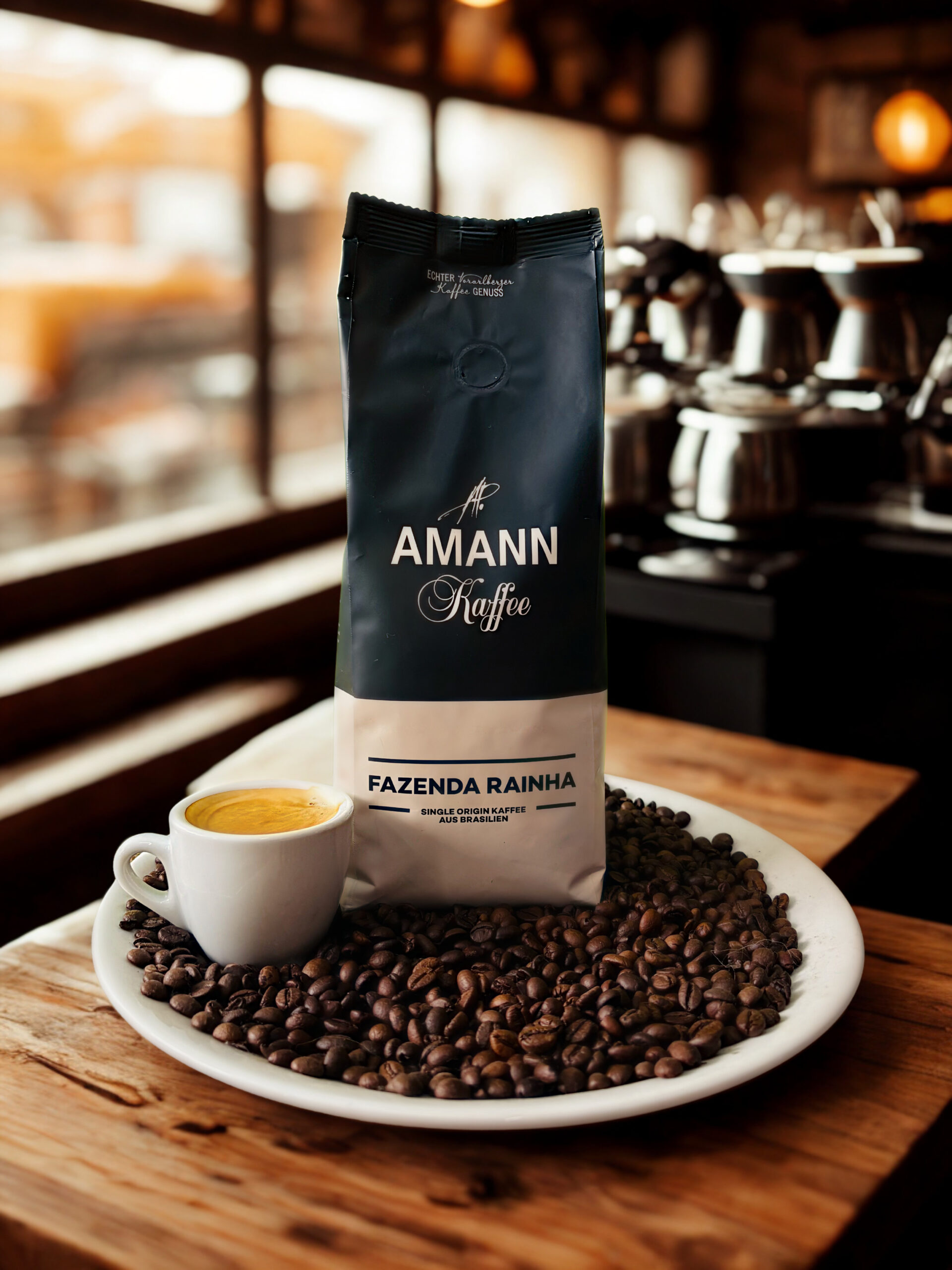 Кафе на зърна Amann Fazenda Rainha 0.500кг.