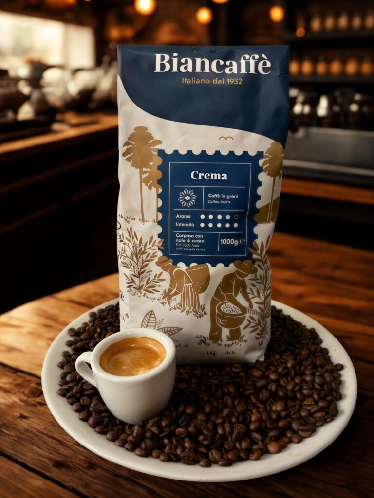 Кафе на зърна Biancaffe Crema 1кг.
