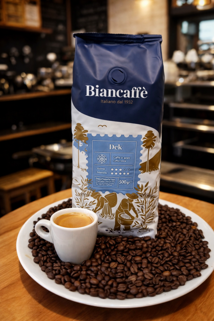Кафе на зърна Biancaffe Decaf 0.500кг.