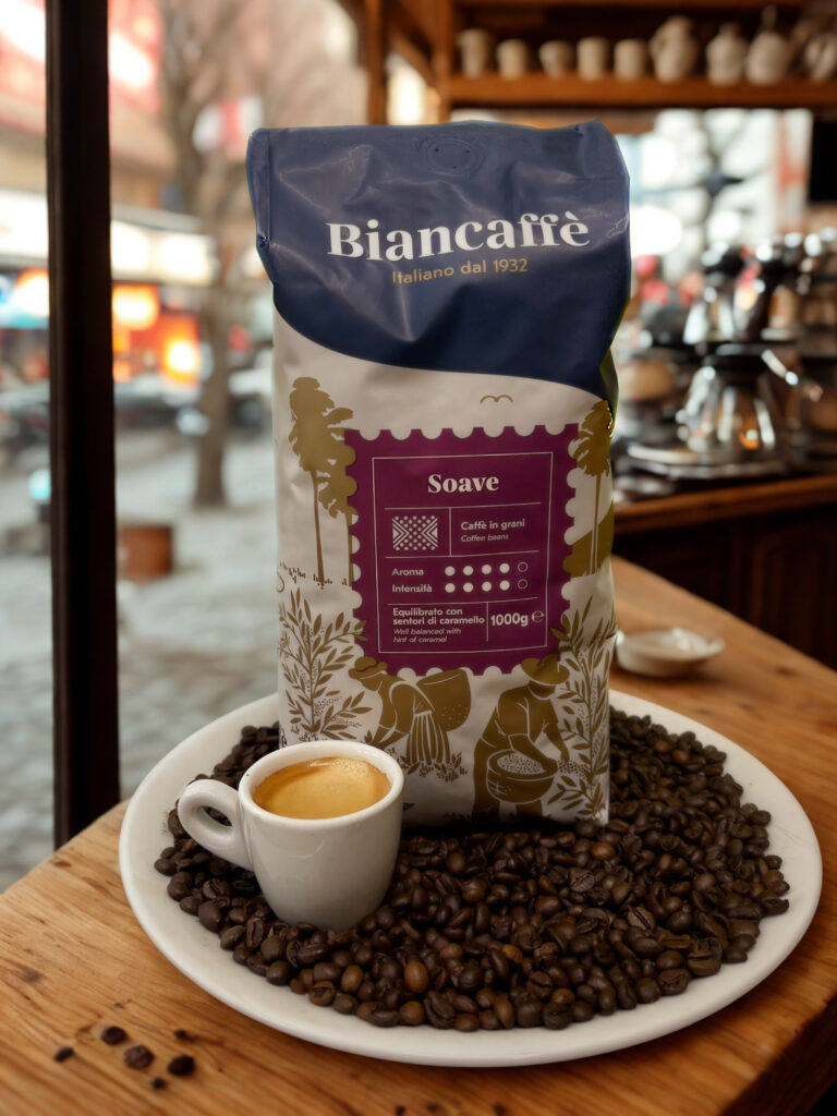 Кафе на зърна Biancaffe Soave 1кг.
